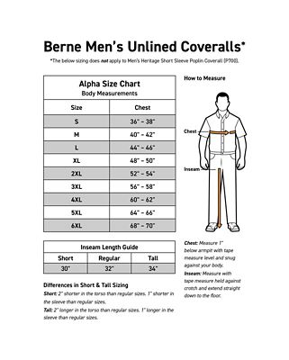 Image showing 3 th Berne Men's Safety Striped Unlined Coveralls
