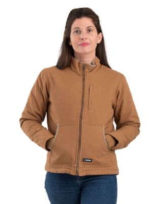 Berne Softstone Duck Sherpa-Lined Jacket