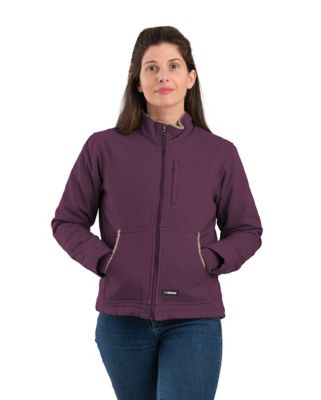 Berne Women's Softstone Duck Sherpa-Lined Jacket