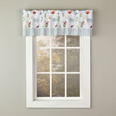 SKL Home Inspirational Meadow Window Valance