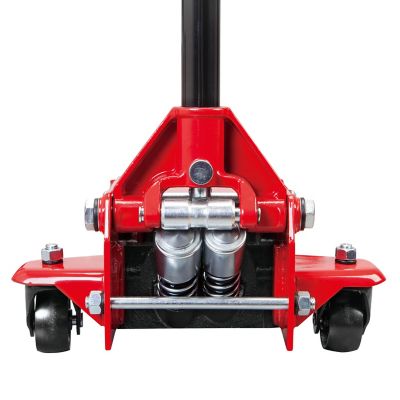 Image showing  3-Ton Capacity Steel Dual Piston Pump, Red