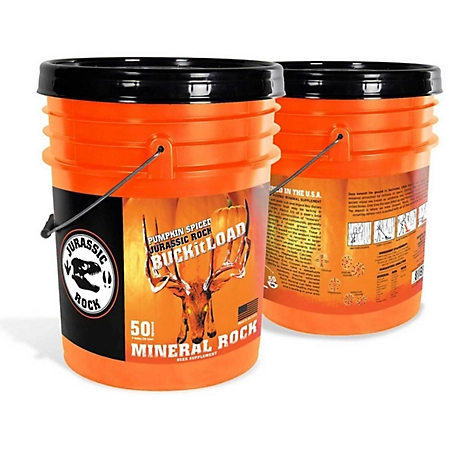 Jurassic Rock 50 lb. NY BUCKitLOAD Pumpkin Spiced Mineral Deer Supplement