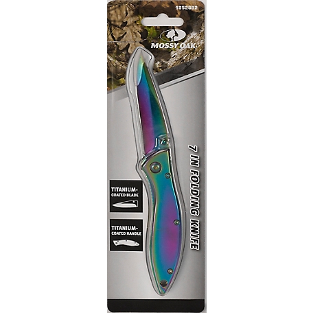 Mossy Oak 7 in. Tetanize Folding Knife at Tractor Supply Co.