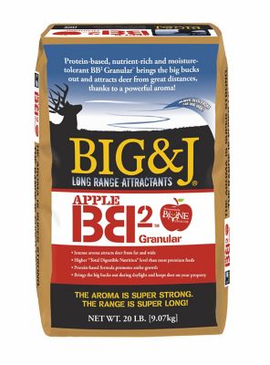 Big & J 20 lb. BB2 Apple Granular Game Feed, NY
