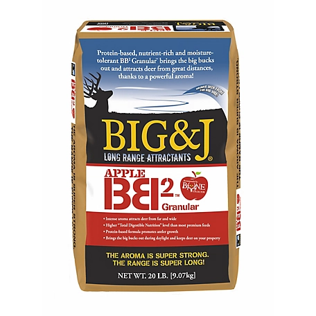 Big & J 20 lb. BB2 Apple Granular Game Feed, NY