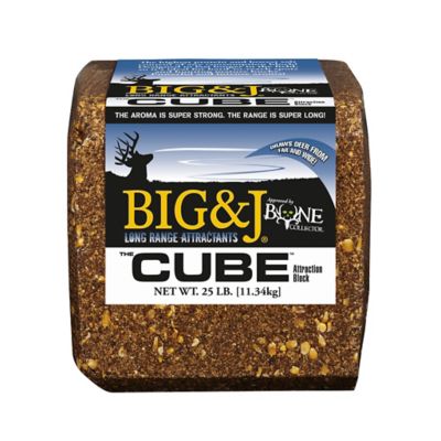 Big & J 25 lb. BB2 Cube Game Feed, NY