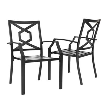 Image showing  Outdoor 2-Piece Iron Chair Set