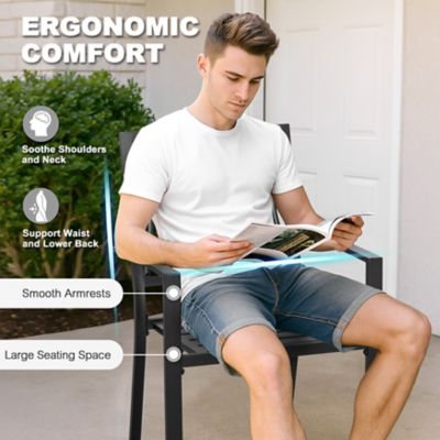 Image showing  5 pc. Iron Dining Set