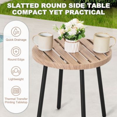 Image showing  3 pc. Wicker Bistro Set