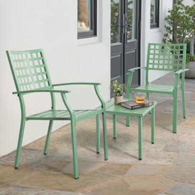 Image showing  3-Piece Metal Patio Bistro Set