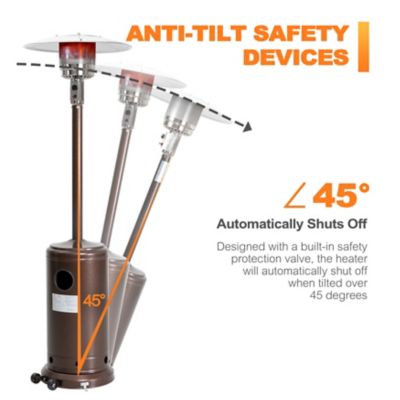 Image showing 6 th Nuu Garden 46,000 BTU Stainless Steel Patio Heater