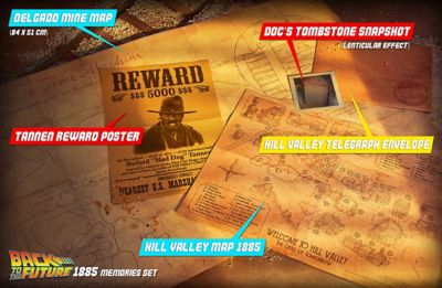 Image showing 9 th Doctor Collector Back to the Future Time Travel Memories and Collector Kit, For Ages 14+