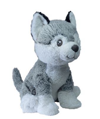 Pioupiou Kodi the Plush Adorable Husky Dog, 20 in. H