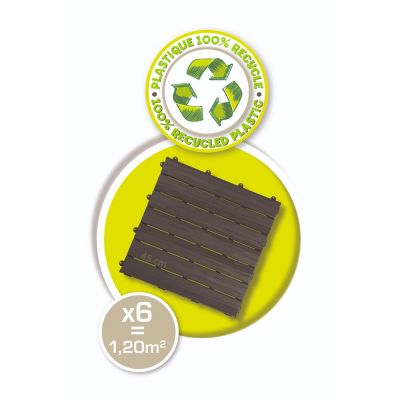 Image showing  6 pc. Playhouse Floor Tile Set