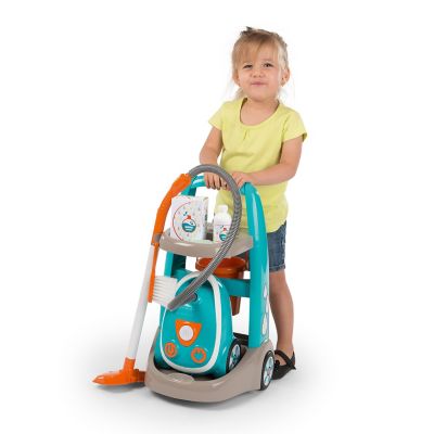 Image showing  Kids Cleaning Trolley Pretend Play Toy, Ages 3+
