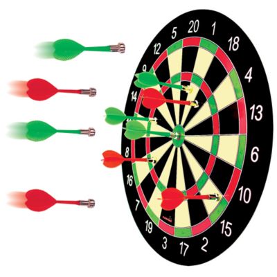Copper-Plated Needle Pin Dart Board Toy Set Kids Toy Play Indoor Sports Camping 