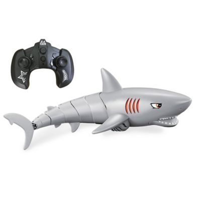 Invento Power and Control 2-Channel Remote Control RC Mini Shark Swimming Toy 