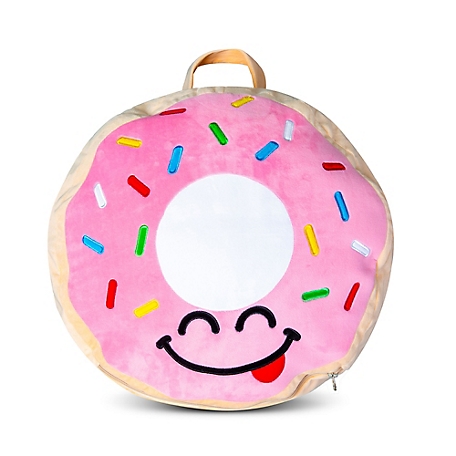 Good Banana Donut Toy/Plush Storage Bag, Convertible Fill n' Chill Bag That Transforms Into Comfy Seat