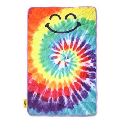 Good Banana Kids' Tie Dye Weighted Blanket, Cozy, Thick, Soft, Cloud-Like Coral Fleece, 5 lb.