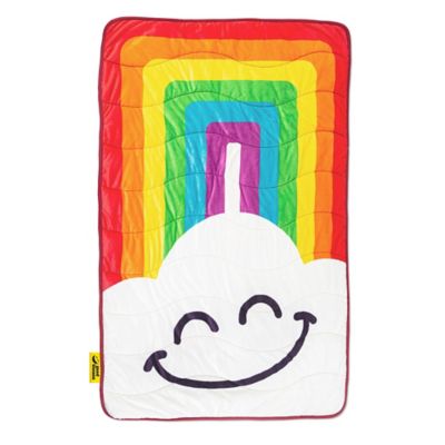 Good Banana Kids' Fleece Rainbow Weighted Blanket, Cozy, Thick, Soft, Cloud Like, 5 lb.