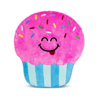 Good Banana Kids' Cupcake Floor Floatie, Round Floor Pillow Seating, Soft Comfortable Cushion, Inflatable Seat