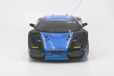 Image showing  Alienforce 27 MHz Radio-Control Racing Toy Car, Blue, High Speed, Stunts and High Voltage Performance