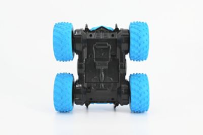 Image showing 5 th Rev-Volt 4-Wheel Stunt Radio-Control Toy Vehicle with 360 Spin, Blue, High Speed, Stunts and High Voltage Performance