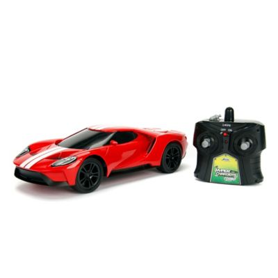 JADA Toys Hyperchargers Big Time Muscle 2017 Ford GT R/C Car, 1:16 Scale