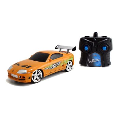 JADA Toys Fast and Furious Brian's Toyota Supra R/C Car, 1:24 Scale