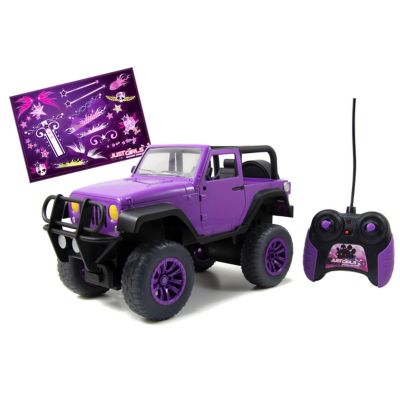 JADA Toys Girlmazing Remote Control Jeep Toy, Purple