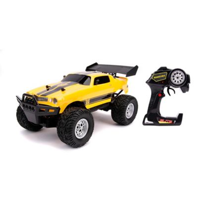 JADA Toys Hollywood Rides Transformers Camaro R/C Car, 1:12 Scale, For Ages 8+