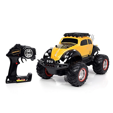 JADA Toys Hollywood Rides Transformers VW Beetle R/C Vehicle, 1:12 Scale, For Ages 8+