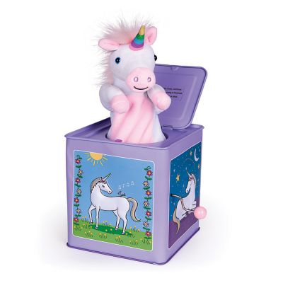 Jack Rabbit Creations Star The Unicorn Jack in the Box Toy