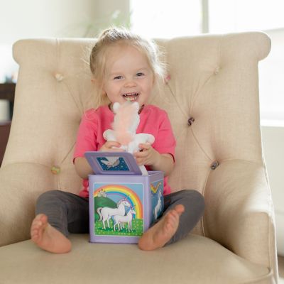 Image showing  Star The Unicorn Jack in the Box Toy