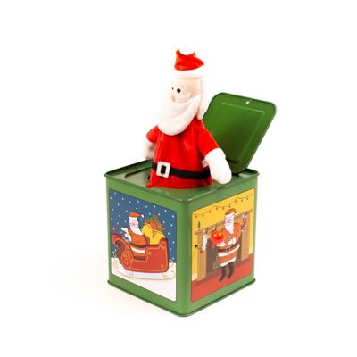 Image showing  Santa Clause Jack in the Box Toy