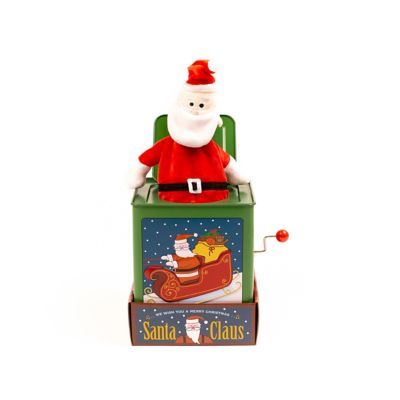 Image showing  Santa Clause Jack in the Box Toy