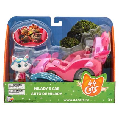 Image showing  44 Cats Vehicle with 3 in. Milady Figure