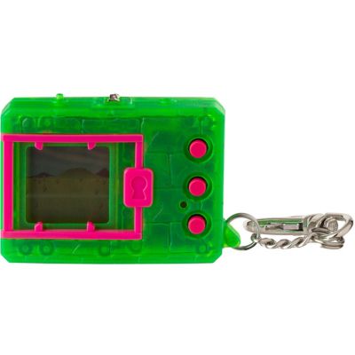 Bandai Original Digimon Digivice Virtual Pet Monster, Translucent Neon Green