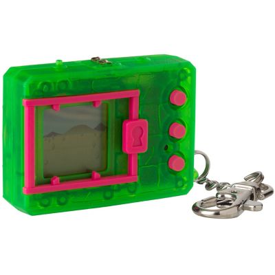 Image showing  Original Digimon Digivice Virtual Pet Monster, Translucent Neon Green