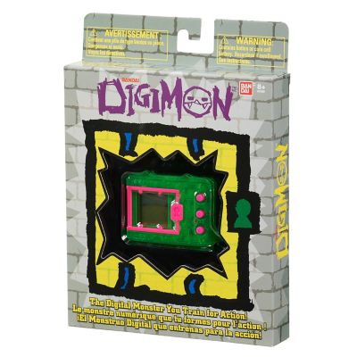 Image showing 5 th Bandai Original Digimon Digivice Virtual Pet Monster, Translucent Neon Green