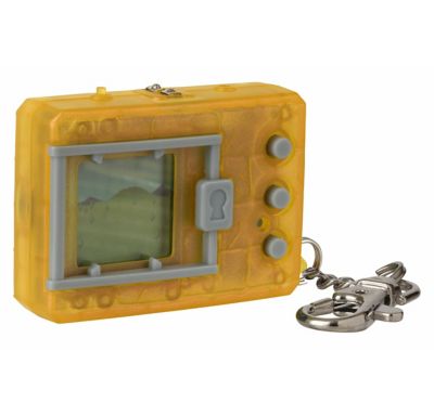 Bandai Original Digimon Digivice Virtual Pet, Translucent Yellow