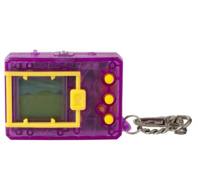Image showing  Original Digimon Digivice Virtual Pet, Translucent Purple