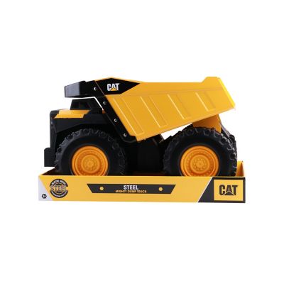 Image showing 5 th Funrise CAT Mighty Steel Dump Truck Toy