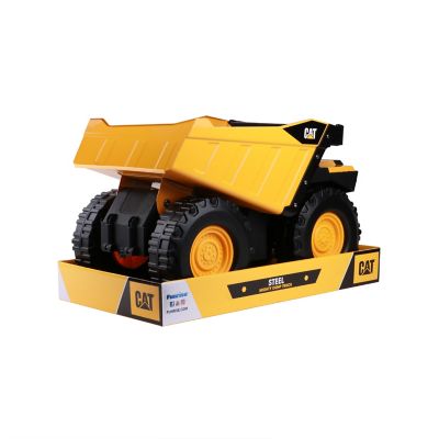 Image showing 7 th Funrise CAT Mighty Steel Dump Truck Toy