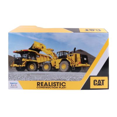 Image showing 5 th Funrise CAT Steel Excavator Toy