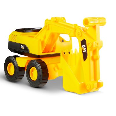 Image showing  CAT Tough 15 in. Rigs Construction Toy Excavator, Yellow