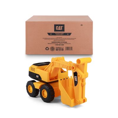 Image showing 8 th Funrise CAT Tough 15 in. Rigs Construction Toy Excavator, Yellow