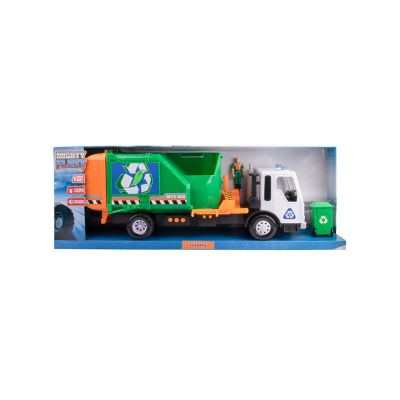 Image showing 7 th Funrise Mighty Fleet Titans Go Green Garbage Truck