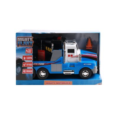 Image showing 6 th Funrise Mighty Fleet Mighty Motorized Tow Truck
