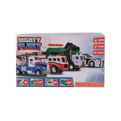 Image showing 7 th Funrise Mighty Fleet Mighty Motorized Tow Truck